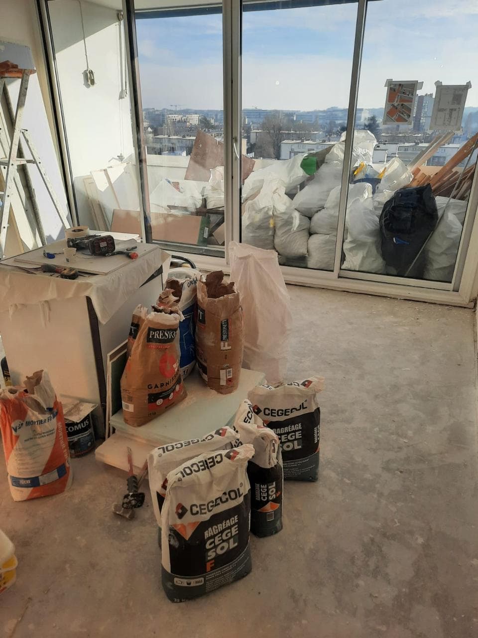 Chantier JSF Bâtiment 29